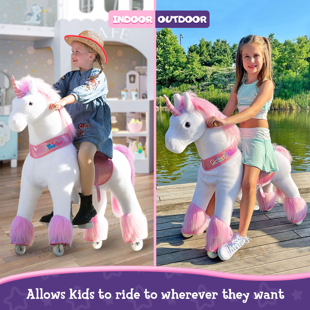 Ponycycle unicorn ride on hotsell