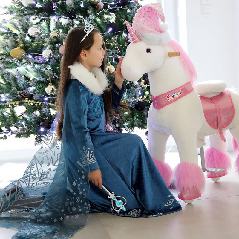 Ride-on-plush-unicorn-Age-4-9-Pink