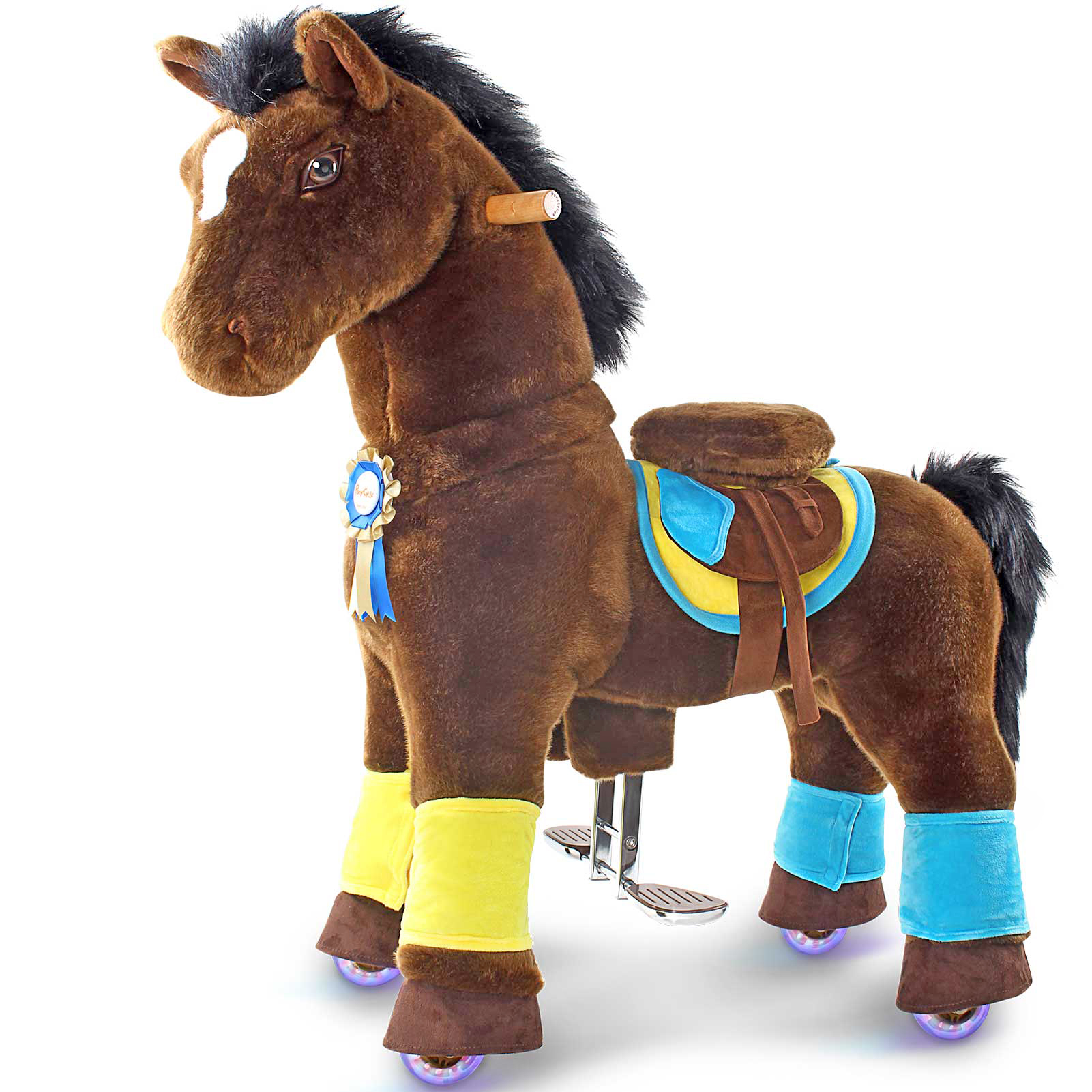 PonyCycle® Riding Horse Toy Model K Chocolate Brown